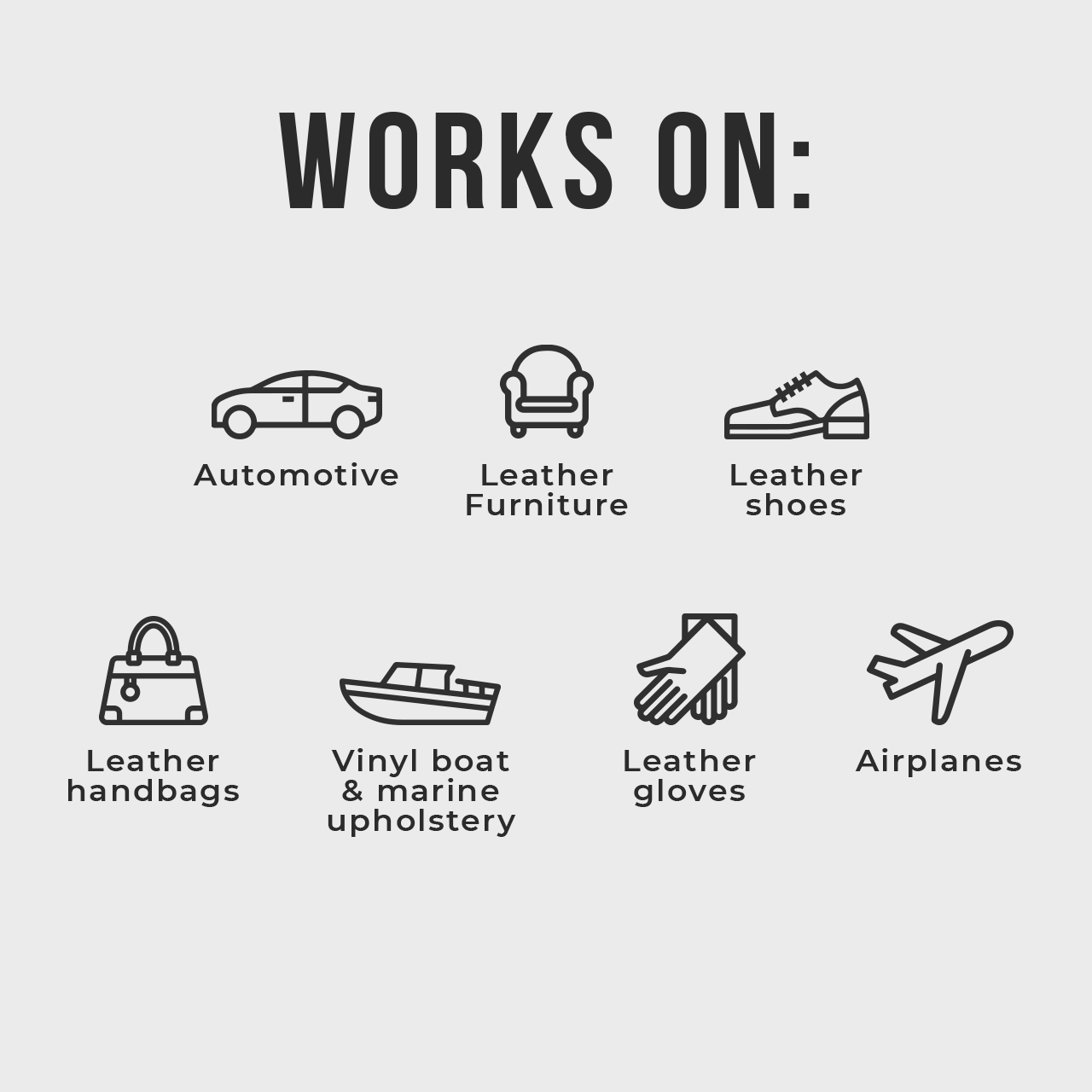 Leather World Technologies Leather Dye Touch Up and Repair Kit