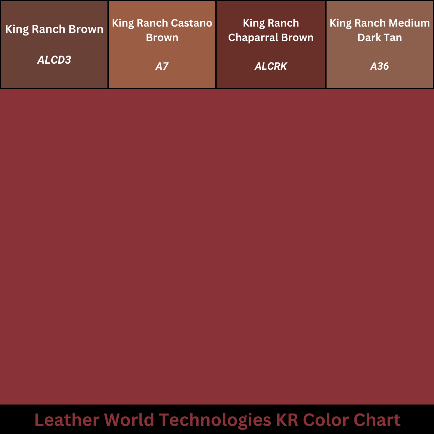 Aniline Leather Recoloring Kit Designed for Ford King Ranch