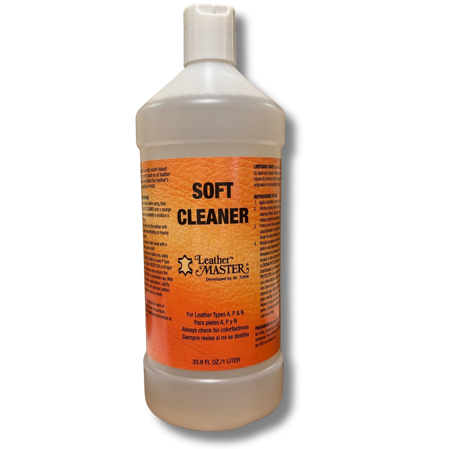 Leather Master Soft Cleaner - Leather Cleaner for Furniture, Couches & Car Interiors