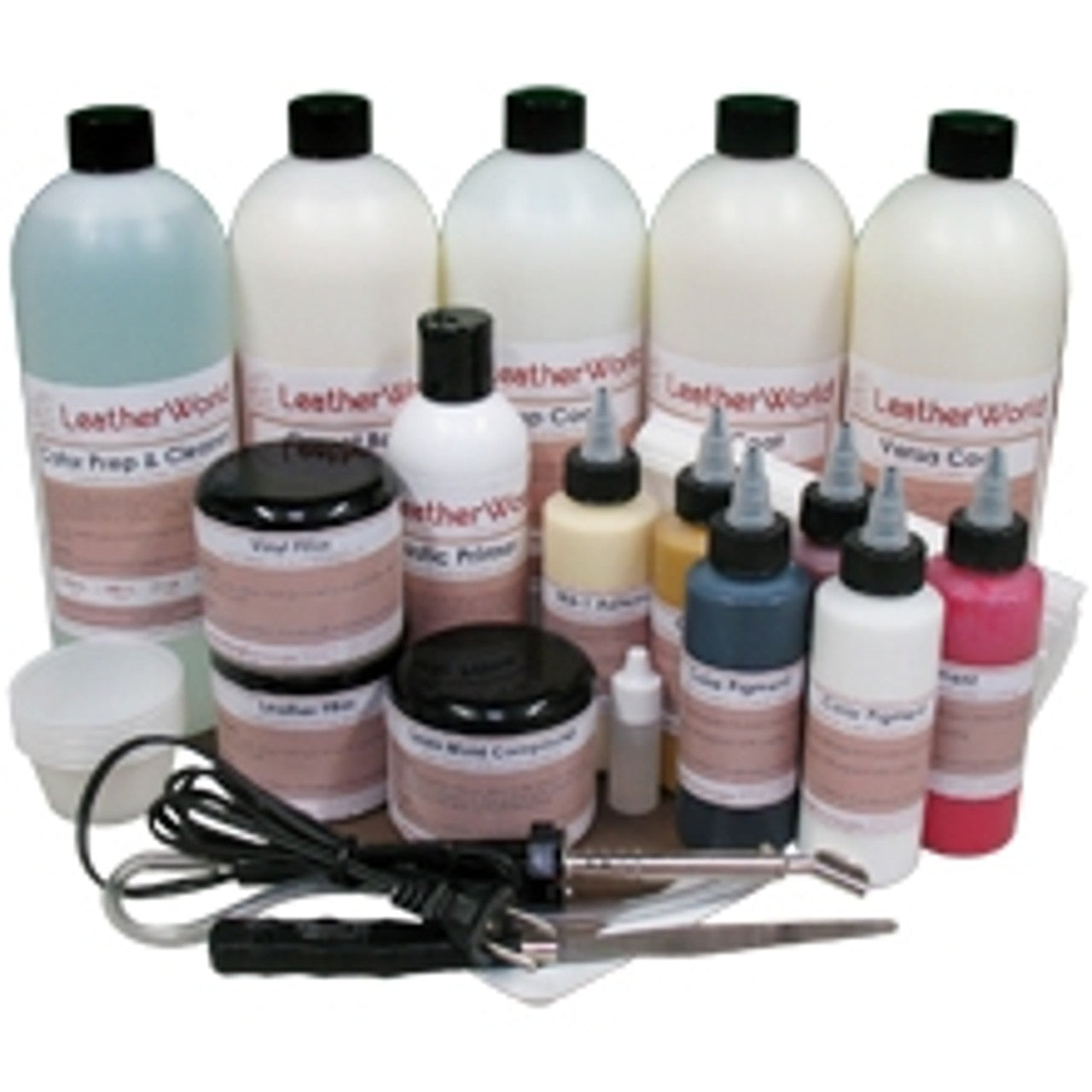 Starter Kit with Color Pigments – Leather World Technologies