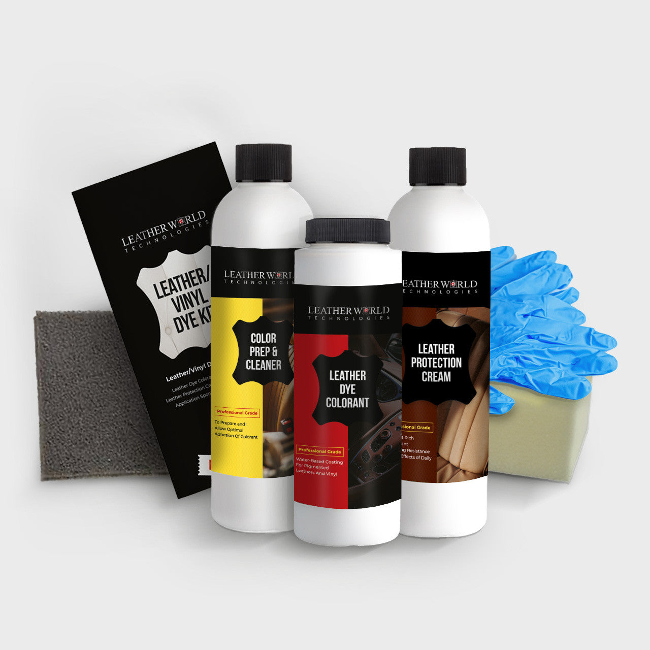 Automotive Leather / Vinyl Recoloring Kit