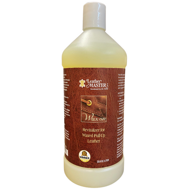 Leather Master Wax On - Wax Pull-Up Leather Revitalizer for Furniture, Couches & Leather Goods