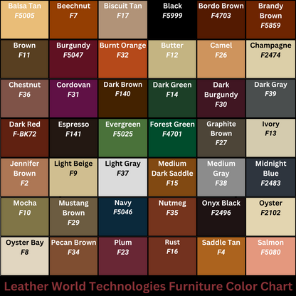 Deluxe Leather Furniture Dye and Repair Kit