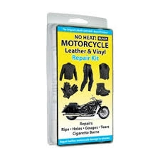 Liquid Leather ALL BLACK Motorcycle Leather & Vinyl Repair kit