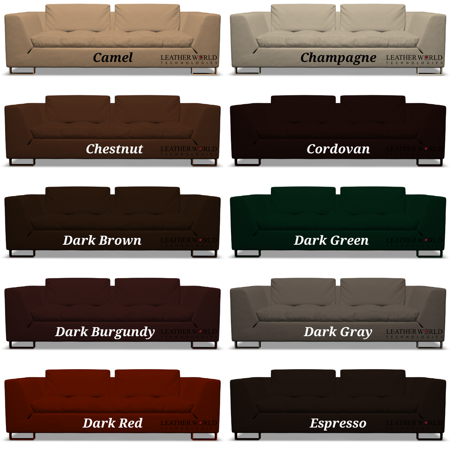 Leather / Vinyl Furniture Dye Recoloring Kit