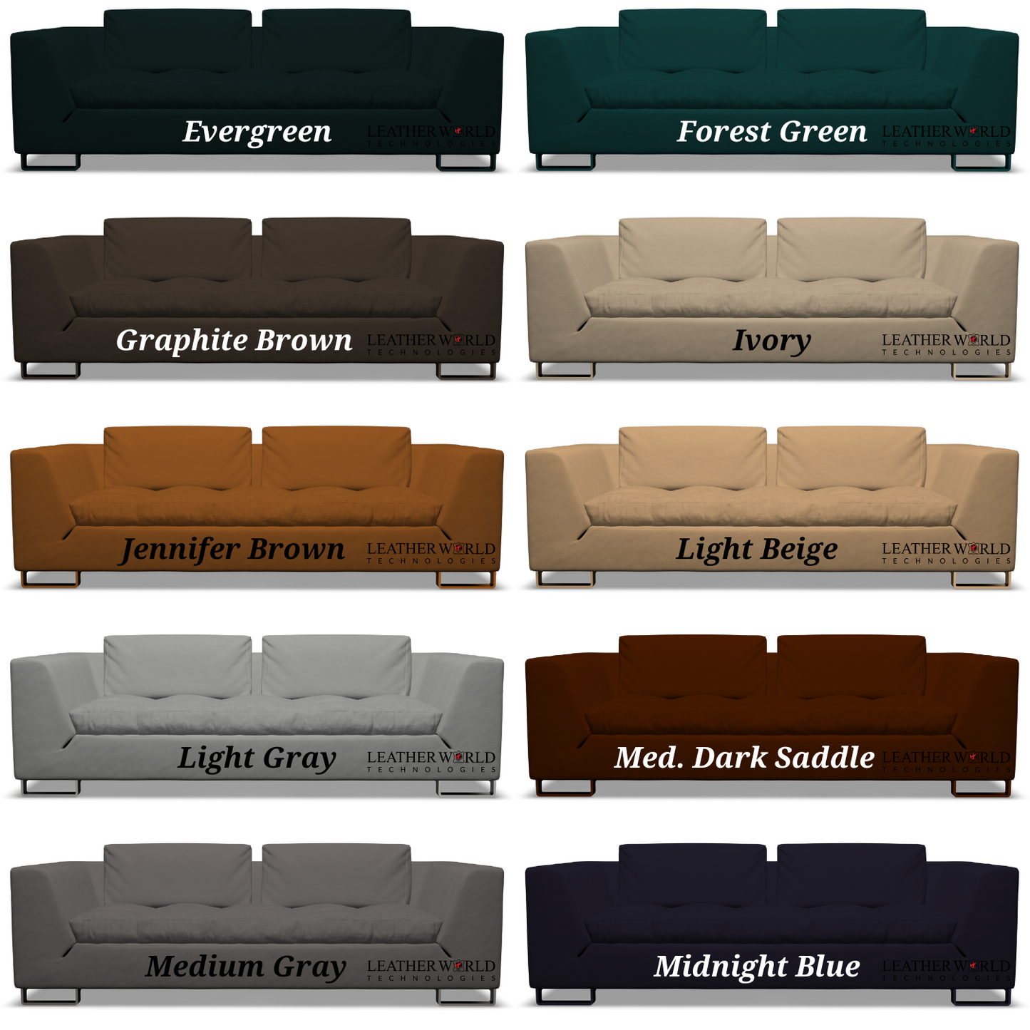 Leather / Vinyl Furniture Dye Recoloring Kit