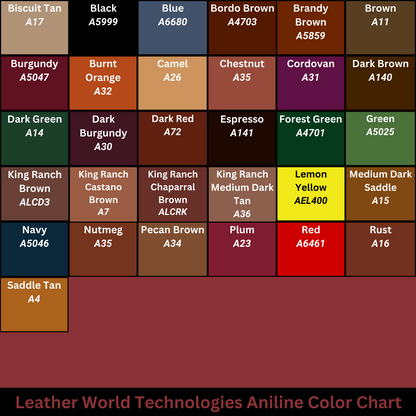 Aniline Leather Recoloring Kit