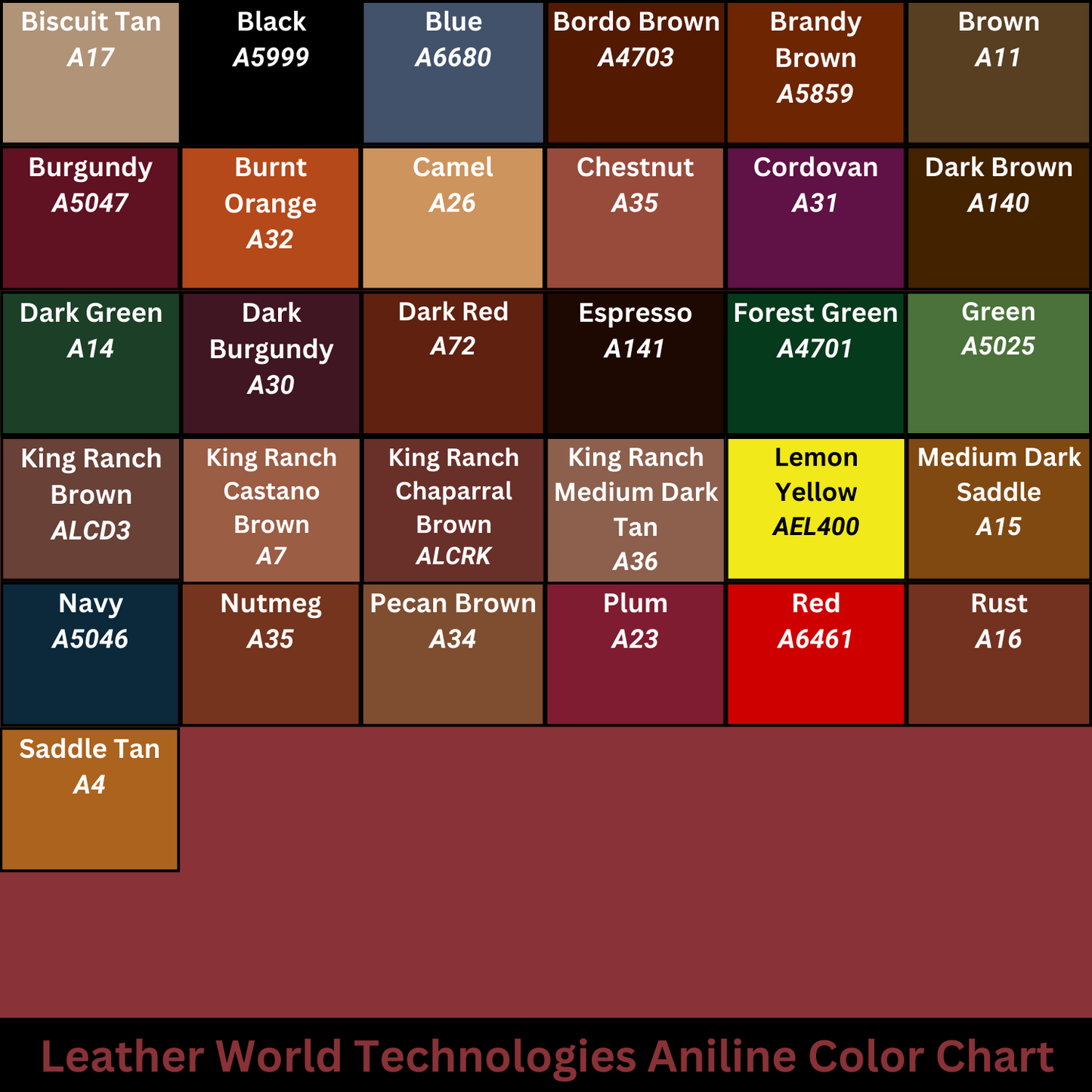 Leather Aniline Dye