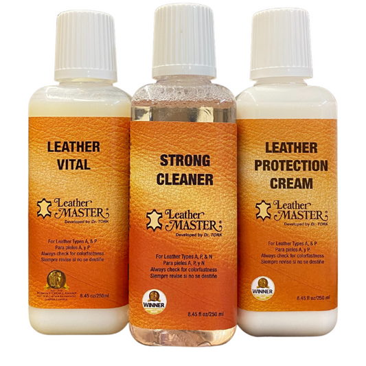 Leather Master Strong Leather Care Kit Bundle