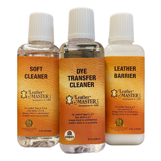 Leather Master Dye Transfer Cleaning Bundle