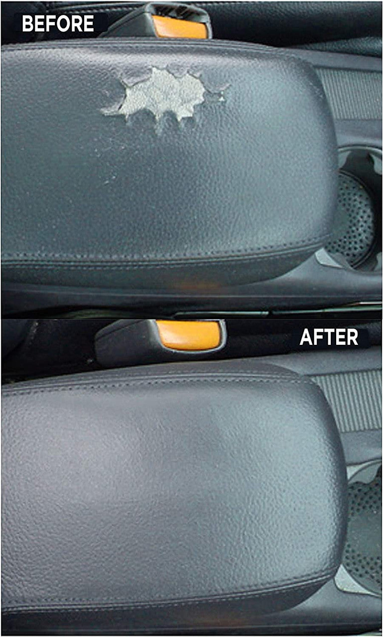 Liquid Leather Touch Up Leather, Vinyl Re-Dye and Repair Kit